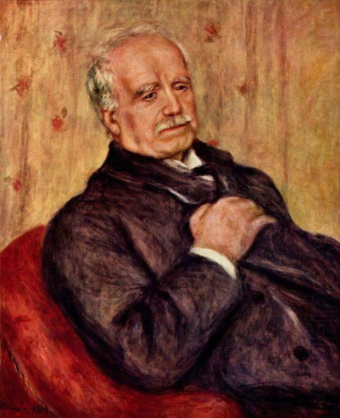 Pierre-Auguste Renoir Portrait of Paul Durand Ruel, china oil painting image